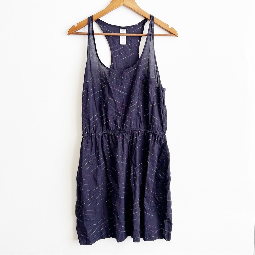 Patagonia Sleeveless Dress Size Large In Cotton Blue, Sleeveless